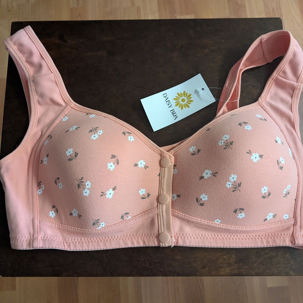 Daisy Peach, Black And Purple Bras